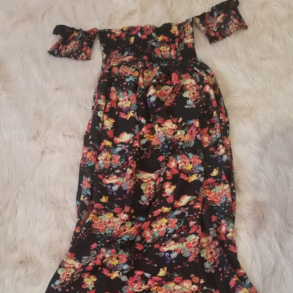 Boohoo Floral Dress